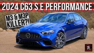 The 2024 Mercedes-AMG C63 S E Performance Is A Crazy Fast Electrified Super Sports Sedan
