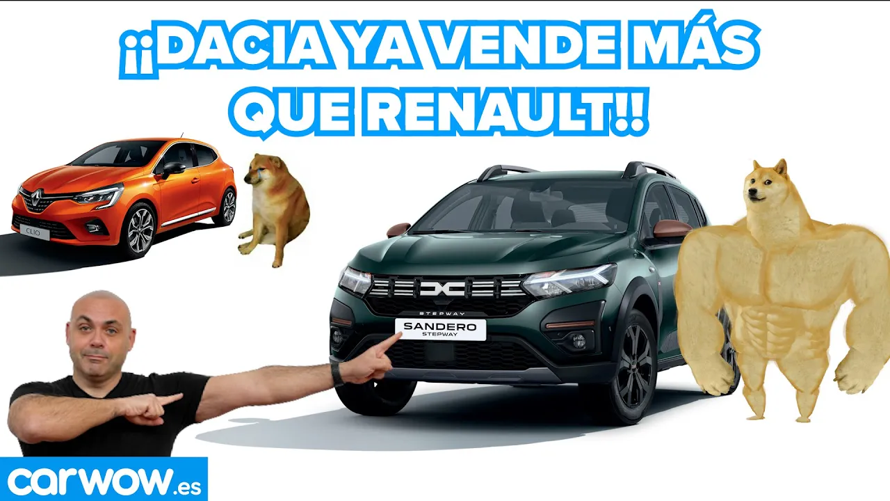 EL PUÑETAZO EN LA MESA DE DACIA: ¡SUPERA EN VENTAS A RENAULT! (y el SANDERO SIGUE REINANDO)