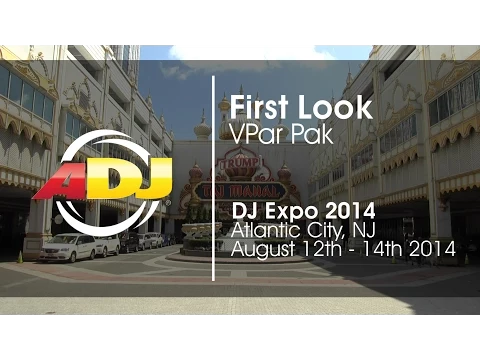 Product video thumbnail for American DJ VPar Pak 2x LED Lights with Case &amp; Remote