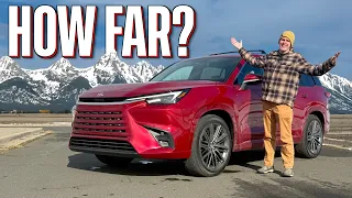 How Far Can the New Lexus TX Plug-in Hybrid REALLY Go on a Single Charge? | Baseline Challenge Ep. 1