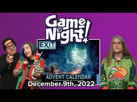 GameNight! 24 Days of Advent - Exit: The Game – Advent Calendar: The Mystery of the Ice Cave Dec. 9