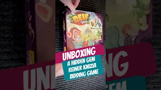 Unboxing Reiner Knizia’s Reif Für Die Insel, a Hidden Gem Bidding Board Game!