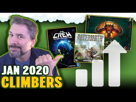 Top 10 Board Games Gaining Popularity | January 2020