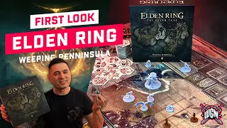 Elden Ring The Board Game - First Look at Weeping Penninsula