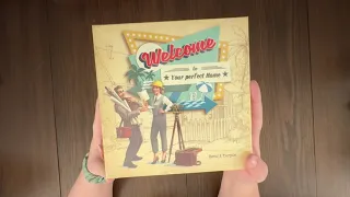 Welcome to... your perfect home - Unboxing & Reboxing Roll & Write Card Game