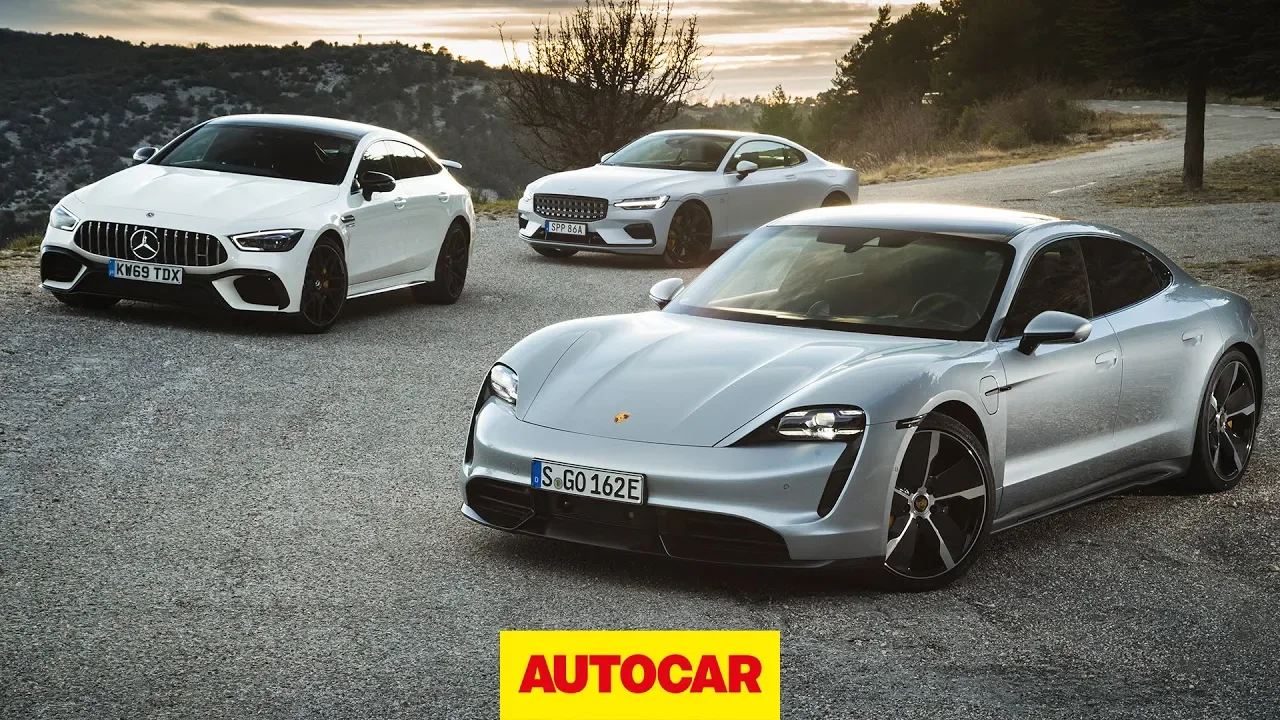 Porsche Taycan Turbo S v Polestar 1 v Mercedes-AMG GT 63 S 4dr | Autocar