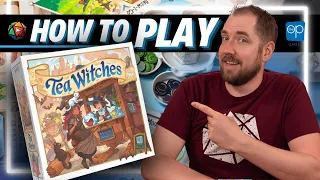 How to Play TEA WITCHES | Board Game Tutorial