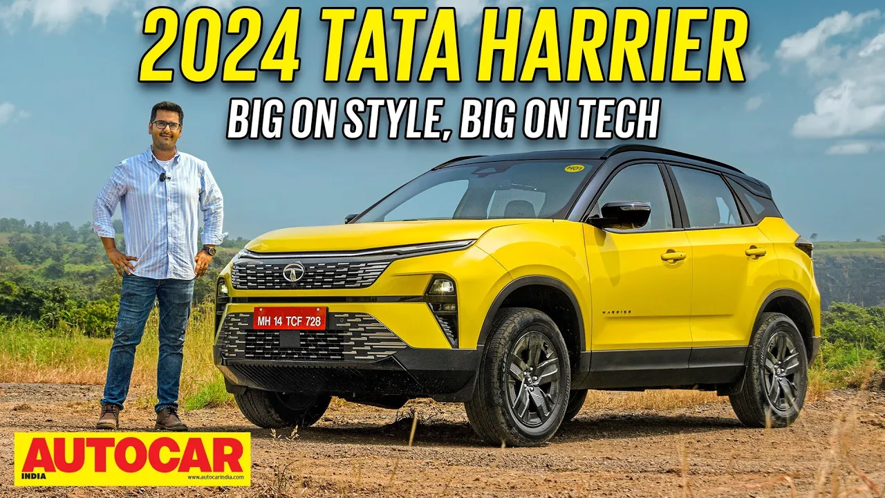 Tata Harrier facelift review - Big Tata SUV takes a big leap forward | First Drive | Autocar India