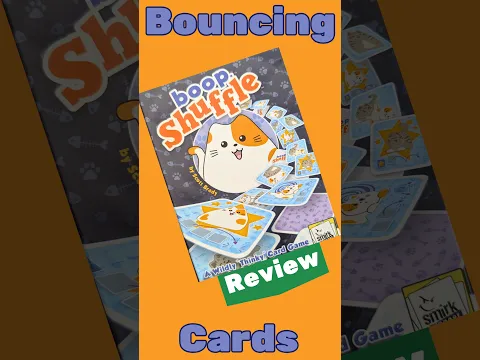 Bouncing Meeples to Cards - boop. Shuffle #review