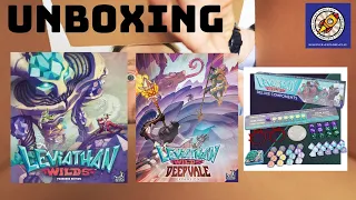 Leviathan Wilds Founders Edition, Deepvale Expansion, and Deluxe Components Unboxing