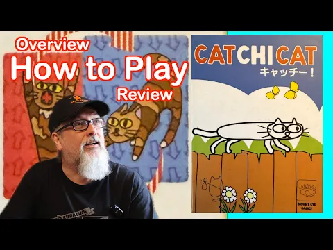 Cat Chi Cat | Yuko Y | Bright Eye Games | Catchy! | Overview and full How to Play | Card Game