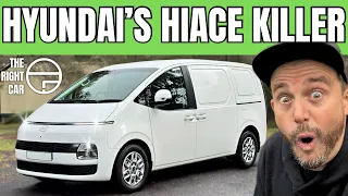 New Hyundai Staria Load hybrid van review Australia