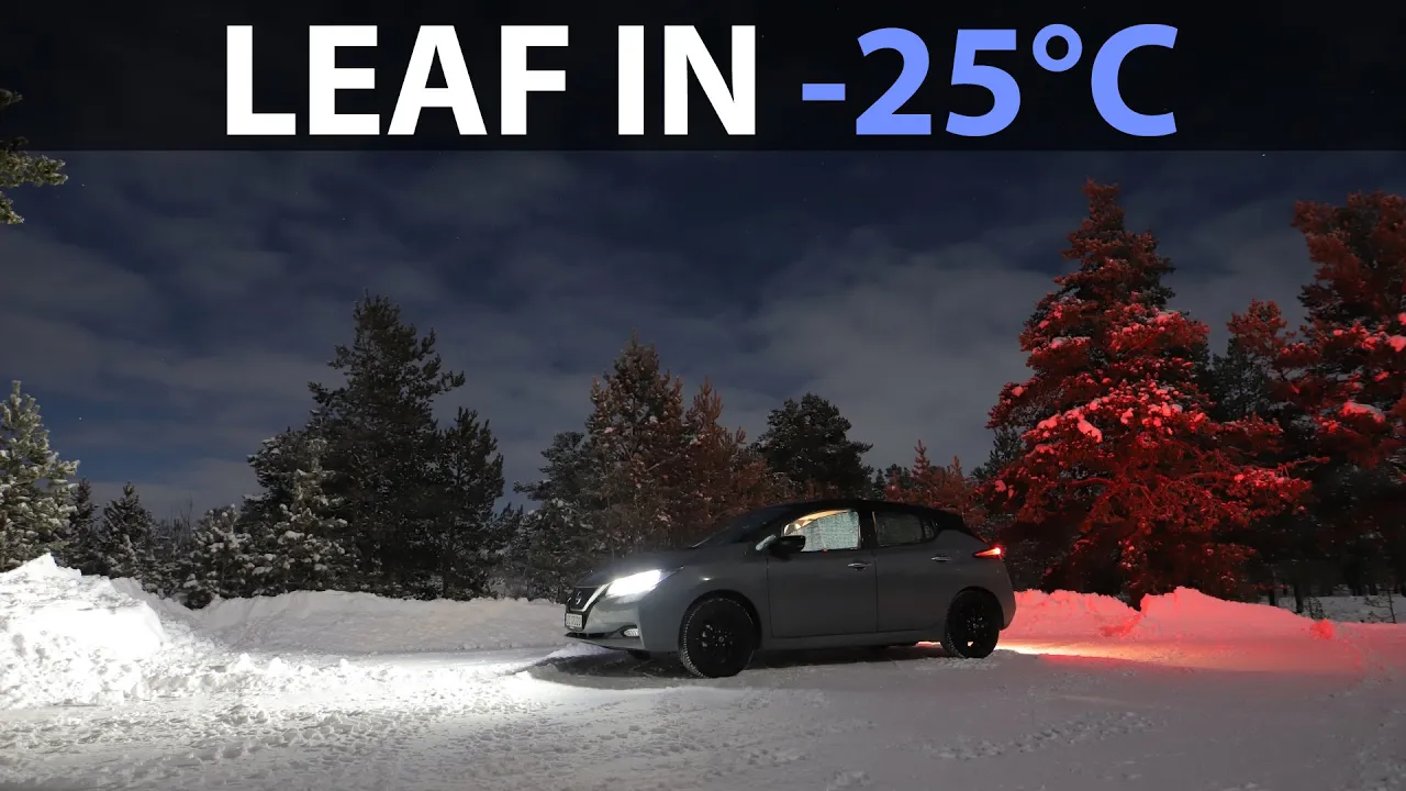 Nissan Leaf 62 kWh road trip to Folldal part 1