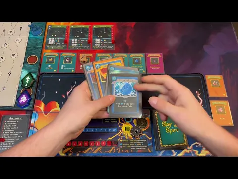 Slay the Spire: The Board Game - Ascension 10 Defect Solo Playthrough (Act 3)
