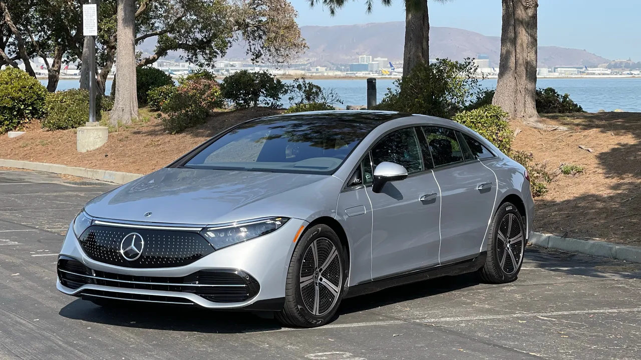 I Drive The Magical Mercedes EQS For The First Time!