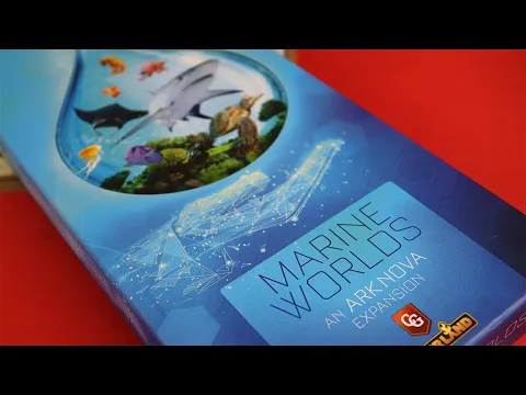 Ark Nova - Marine Worlds Unboxing / Explanation