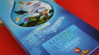 Ark Nova - Marine Worlds Unboxing / Explanation