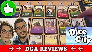 DGA Reviews Board Games: Dice City (Cozy Game Day)