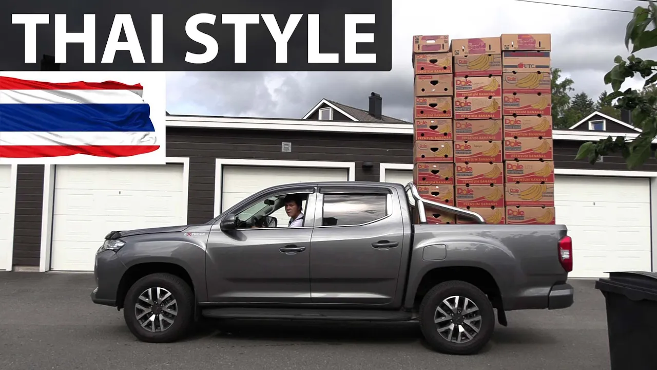 Maxus eT90 banana box test