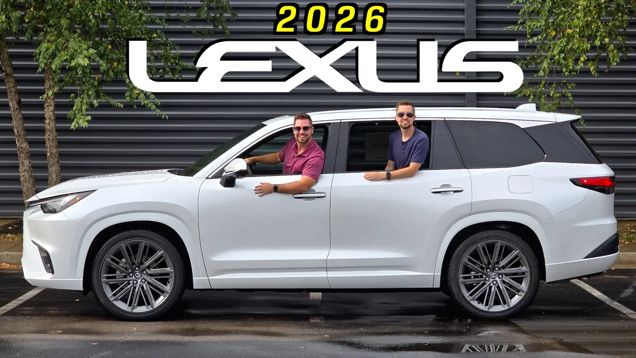 2026 Lexus TX 350 -- A Best-Seller for a REASON! (The #1 Luxury 3-Row??)
