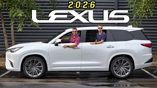 2026 Lexus TX 350 -- A Best-Seller for a REASON! (The #1 Luxury 3-Row??)