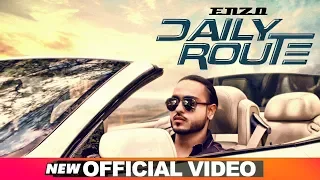 Daily Route (Official Video) | Enzo | Latest Punjabi Songs 2019 | Speed Records