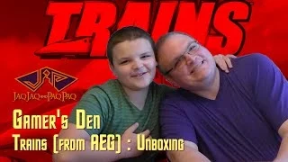 GAMER'S DEN : Unboxing : Trains (from AEG)