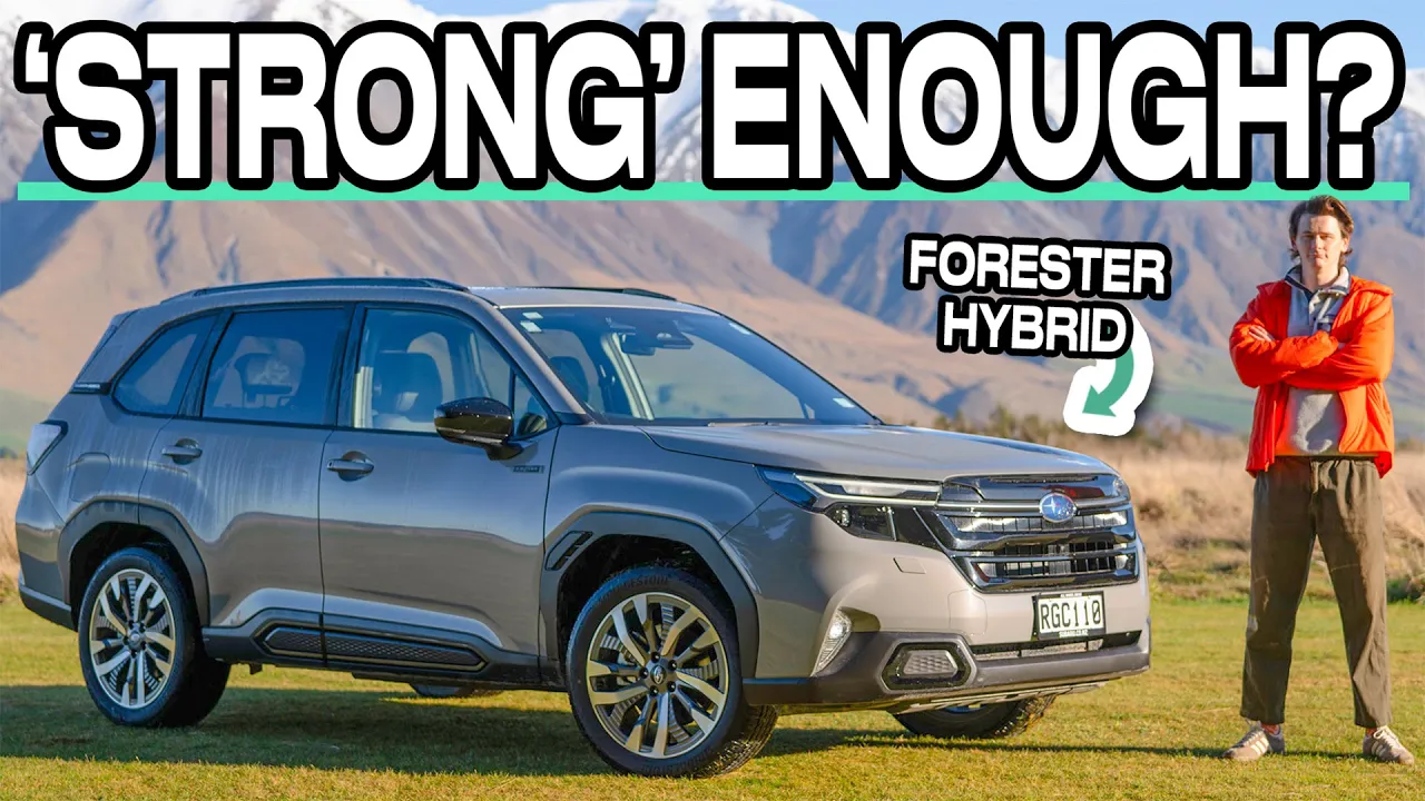 Deep dive with new Toyota RAV4 rival (Subaru Forester Hybrid 2025 review)