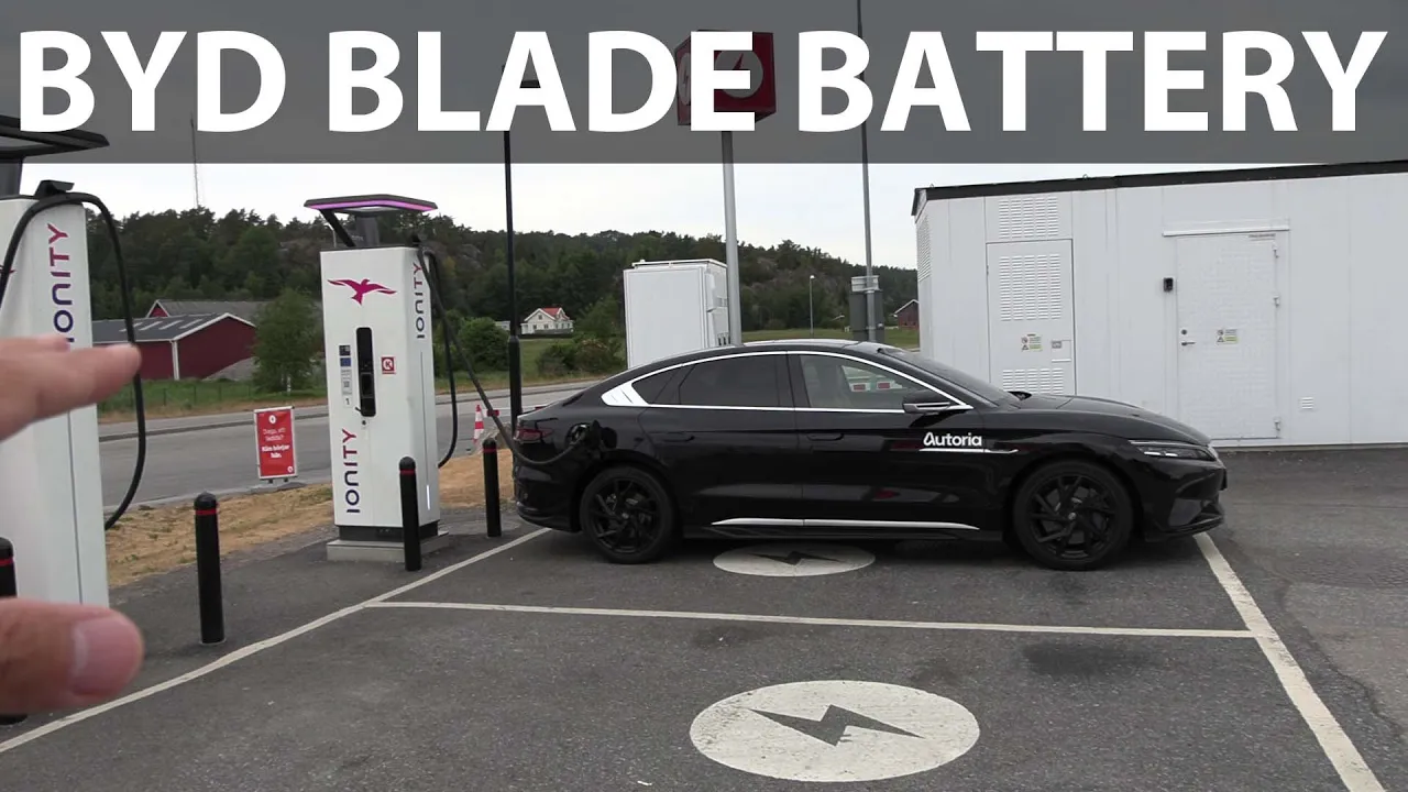 BYD Han vs Model 3 and Ioniq 6 charging comparison