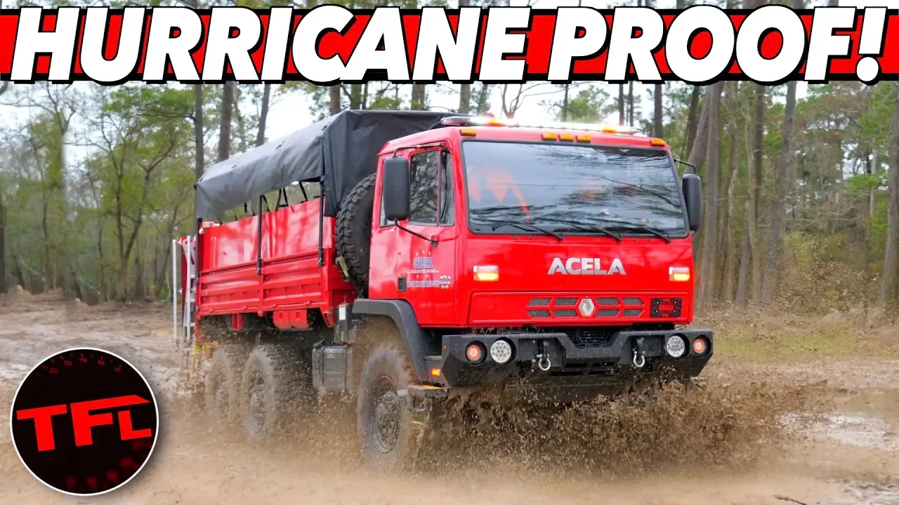 Most Capable Off-Road Truck? This Military Acela 6x6 Rescue Truck Is Ready to Help! Off-Road Review