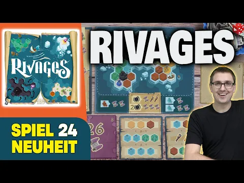 SPIEL 24 Neuheit: RIVAGES - Draft & Fill