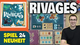 SPIEL 24 Neuheit: RIVAGES - Draft & Fill
