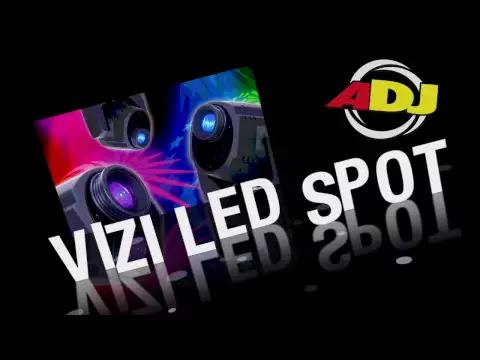 Product video thumbnail for American DJ Vizi Spot LED Moving Head Light