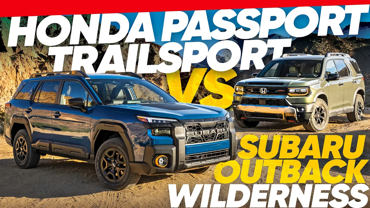 Honda Passport TrailSport vs Subaru Outback Wilderness: Off-Road Comparison