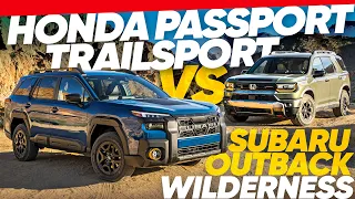 Honda Passport TrailSport vs Subaru Outback Wilderness: Off-Road Comparison