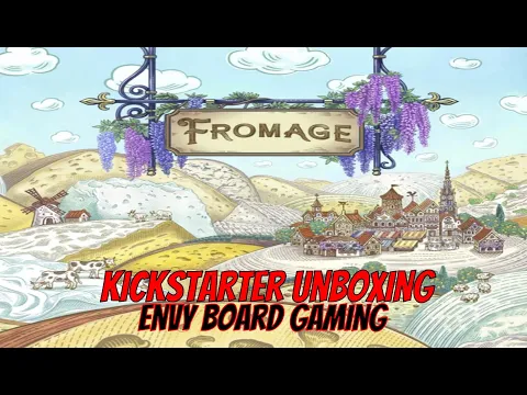 Fromage Kickstarter Unboxing