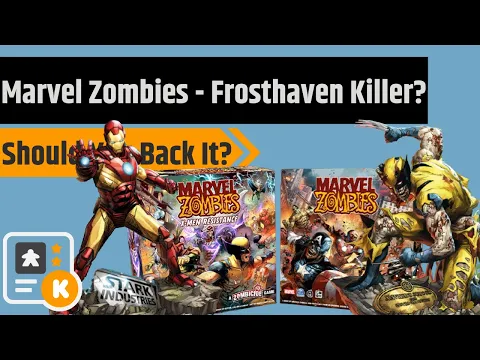 Marvel Zombies - Should You Back It? This Is Going To Beat Frosthaven...