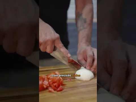 Faca Chef 8" em Aço Inox 33,4cm Médio Naterial