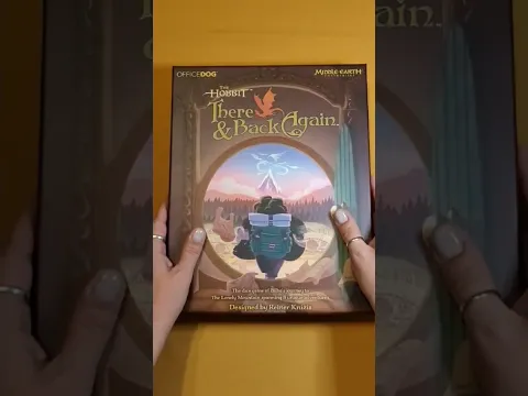 There and back again Unboxing #unboxing #boardgame #lordoftherings #music