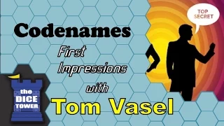 Codenames First Impressions - with Tom Vasel