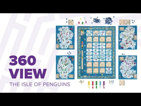 A 360 view of The Isle of Penguins