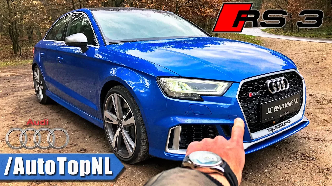 2018 Audi RS3 Quattro Sedan REVIEW POV Test Drive by AutoTopNL