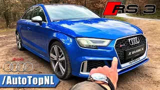 2018 Audi RS3 Quattro Sedan REVIEW POV Test Drive by AutoTopNL