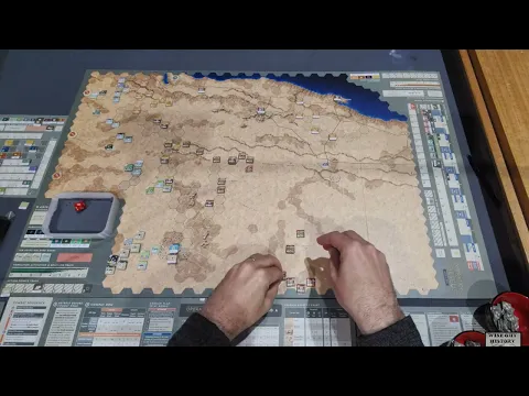 Opening moves for Operation Theseus [Scenario 3, The Gazala Battles] [VUCA, 2022]
