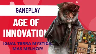 Age of Innovation, igual Terra Mystica, mas melhor