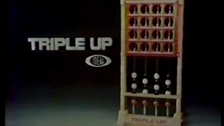 Triple Up Game by Ideal Commercial 1977