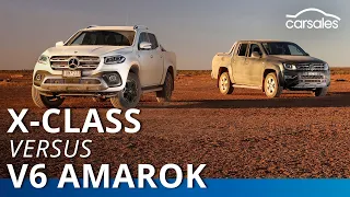 2019 Mercedes-Benz X 350 d v Volkswagen Amarok V6 Comparison | carsales
