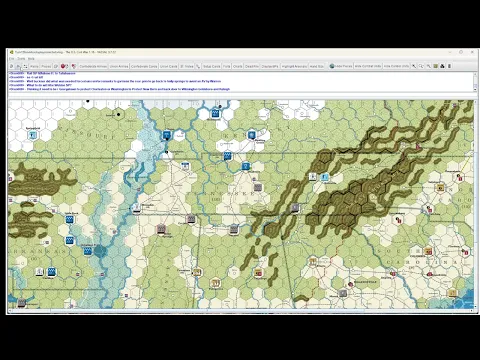 The U. S. Civil War - Turn 15 - Spring 1864 - Richmond Threatened, sparing in the West