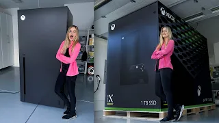 Xbox Series X Fridge Unboxing Xbox Series X Fridge Unboxing
