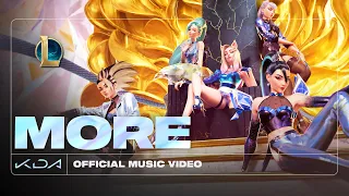 K/DA - MORE ft. Madison Beer, (G)I-DLE, Lexie Liu, Jaira Burns, Seraphine (Official Music Video) K/DA - MORE ft. Madison Beer, (G)I-DLE, Lexie Liu, Jaira Burns, Seraphine (Official Music Video)
